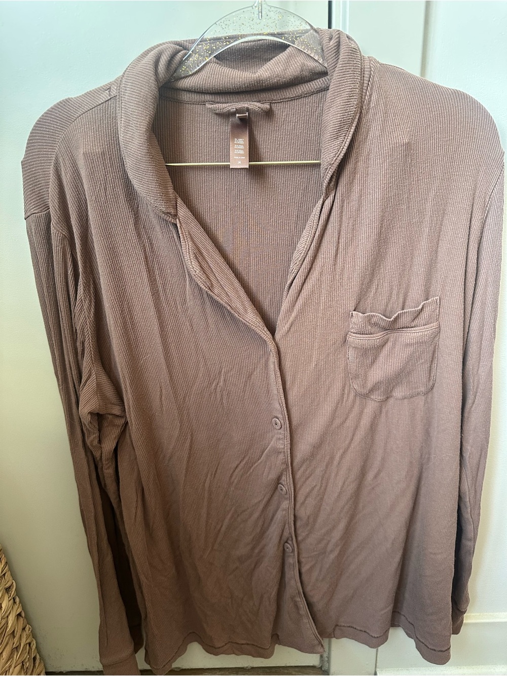 Women's Skims brown pajama set